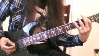 Firewind-heads up high guitar cover (with solo)