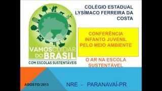 preview picture of video 'Colégio Estadual Lysímaco Ferreira da Costa, Vamos cuidar do nosso meio ambiente!'
