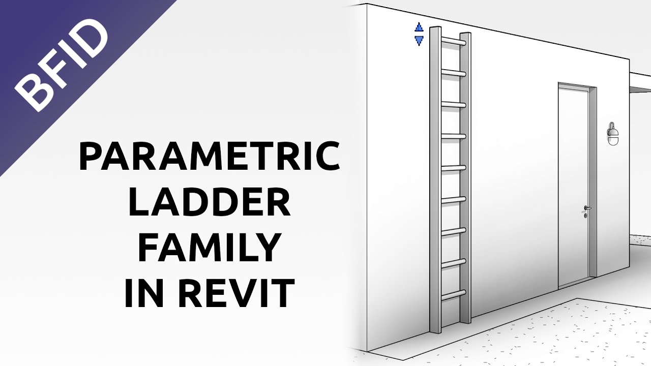 Create Ladder in Revit | Parametric Array Family