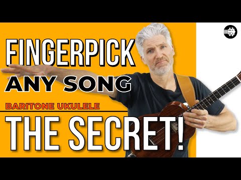How to do Fingerpicking on any song with your Baritone Ukulele! #BaritoneUkulele