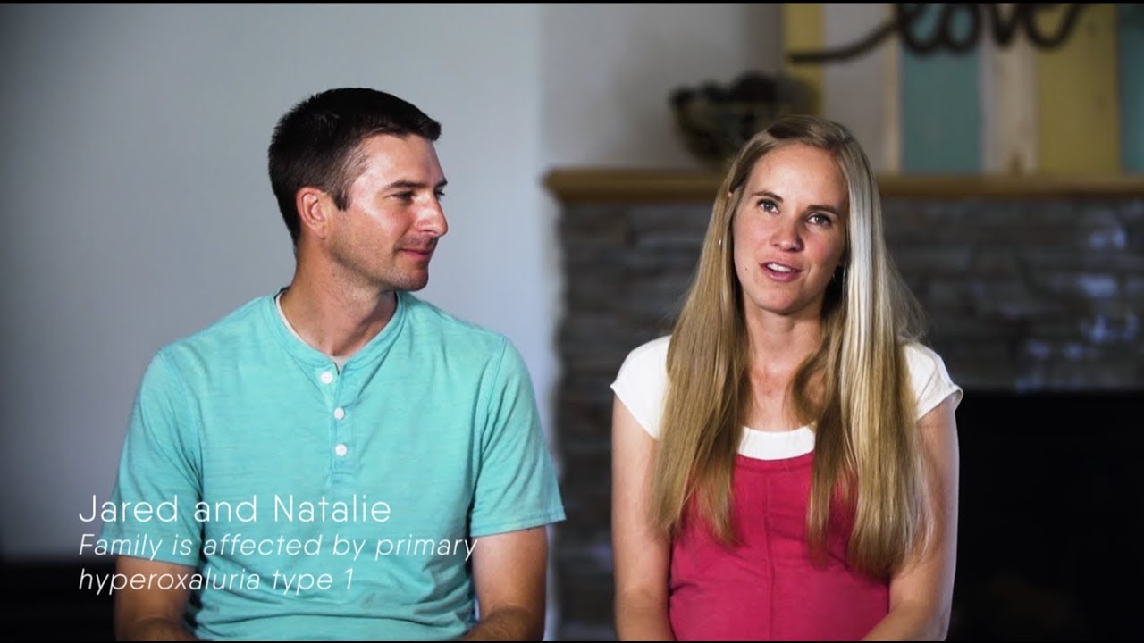 Caregiving Perspectives: Natalie & Jared, Primary Hyperoxaluria Type 1 (PH1) - YouTube