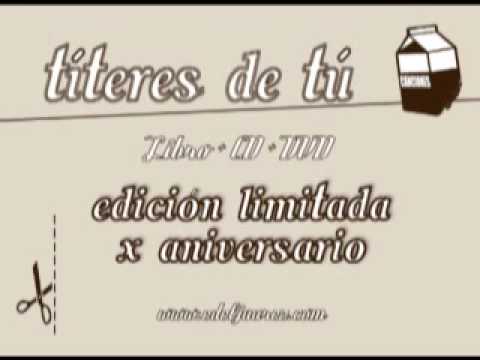 X Aniversario de "Títeres de tú" libro + cd + dvd