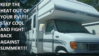 How To Stay Cool in a RV in the Summer Heat