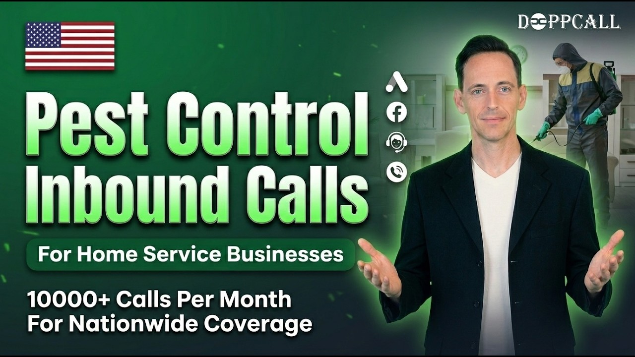 Pest Control Inbound Calls — learn how DOPPCALL generates high-intent pest control service calls