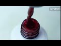 Atica Firebird GPM186 gel varnish (cherry, micro-shine), 7.5 ml