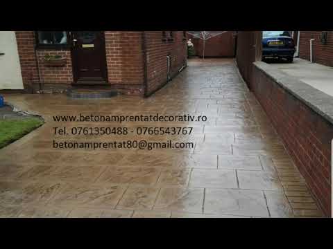 Beton Amprentat Cioceni -Prahova Tel.0761350488 -0766543767