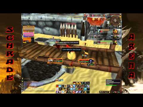 Schrade - Reaching 2,2k Rating - Fury Warrior PvP - MoP 5.1 Arenas ep#1