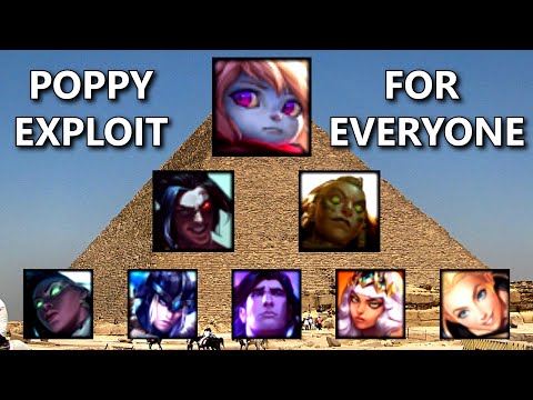 EVERYTHING IS GLOBAL! Poppy Exploit on Other Champions!