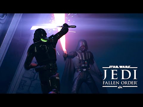 Purge Trooper vs Darth Vader - Star Wars: Jedi Fallen Order