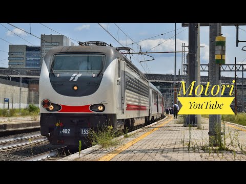 Doppia trazione simmetrica di E402b per l'espresso 14030 Reggio Calabria Centrale - Ventimiglia