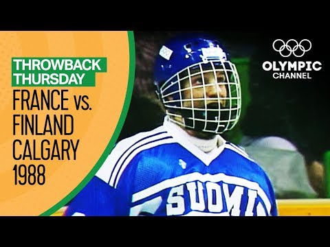 France v Finland - Men's Ice Hockey Condensed Game - Calgary 1988 | Throwback Thursday