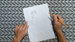 Nguyễn Kiên Handmade | Hôm nay mình sẽ hướng dẫn cho mọi người vẽ bức tranh con GÀ TRE bằng giấy