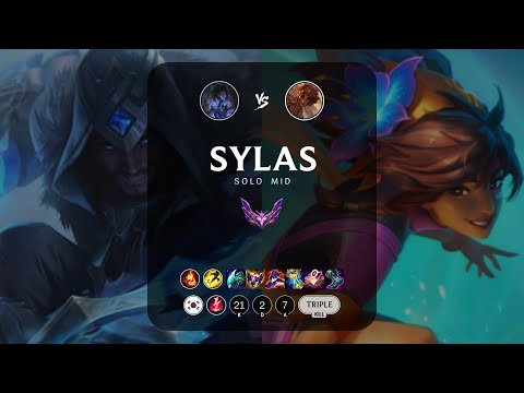 Sylas Mid vs Taliyah - KR Master Patch 13.19