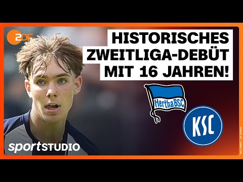 Hertha BSC – Karlsruher SC | 2. Bundesliga, 2. Spieltag 2025/26 | sportstudio
