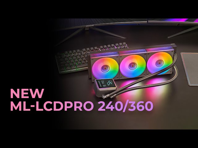 Mars Gaming Ml-lcdpro360 Refrigeración Líquida Aio 500w Tdp Bomba 4ª Gen 3× Ventiladores Blanco video