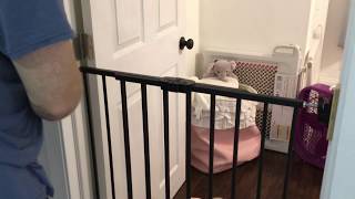 How to Install the Regalo Extra Tall Child and Baby Safety Gate for Stairs and Doors