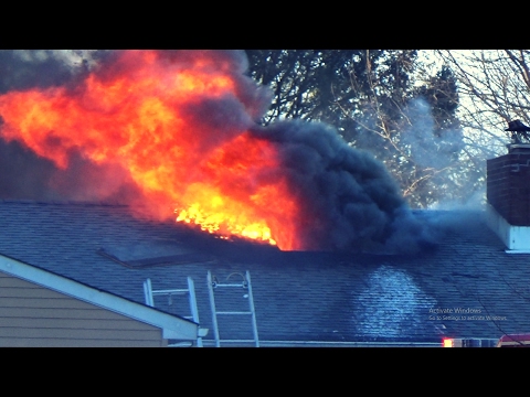 East Windsor : Multiple fire agencies on scene of a working structure fire  with 2nd alarm. 02/04/17
