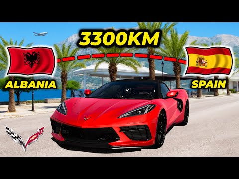 ETS2 Longest Road Trip (Durres to Madrid) Albania to Spain | Euro Truck Simulator 2