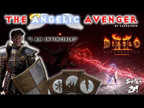 The Elementally "Invincible/Immortal" Angelic Avenger! An Underrated Build! - Diablo 2 Resurrected