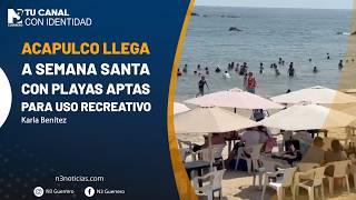 Acapulco llega a Semana Santa con playas aptas para uso recreativo