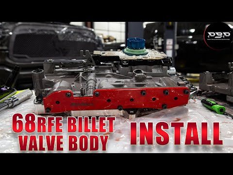 REVMAX 68RFE BILLET VALVE BODY INSTALL