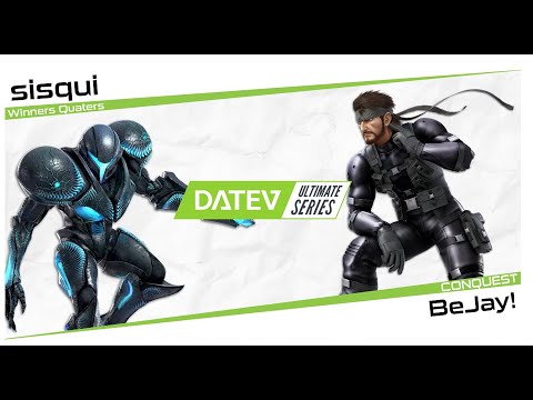 DATEV Ultimate Series - Conquest [Winners Quarters] - NCE | sisqui (DSamus) Vs. TDB | BeJay! (Snake)