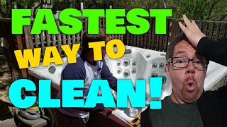 How to Clean a Hot Tub After Draining (Step by Step)
