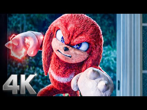 Knuckles’ First Strike and Tails’ Heroic Arrival | Sonic the Hedgehog 2 | CLIP 💥 4K