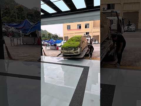 Mobil Kotor Ronaldo Disulap Jadi Baru! 😱🚗 #cristianoronaldo #shorts