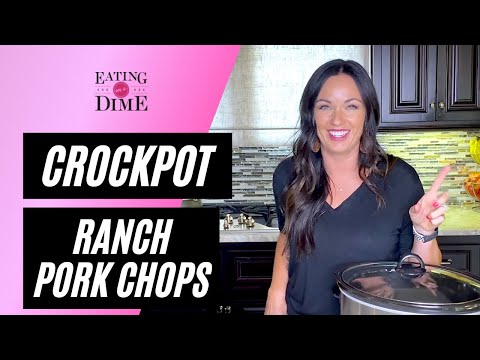 Ranch Pork Chop - in the Crock pot with 3 ingredients