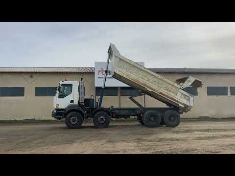 2001 Renault Kerax 400 8x4 Dump Truck I St Aubin, France Auction - 8 & 9 March