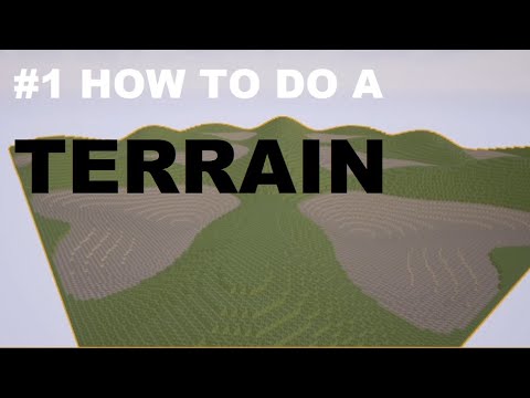 HOW to do a MINECRAFT TERRAIN with grass and dirt in UE4