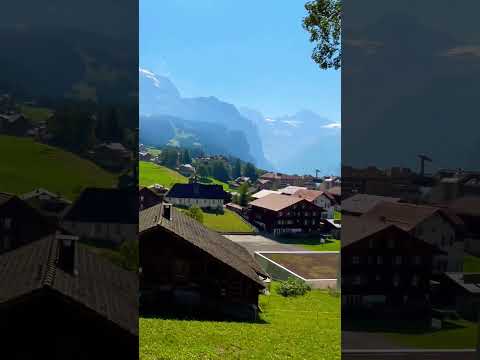 Switzerland Wengen 4K#travel #wengen #switzerland