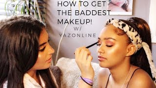Get The Baddest Makeup W/YAZONLINE! | Amelia Monét