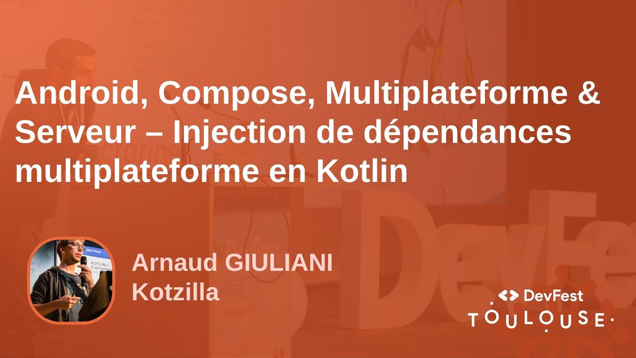 Android, Compose, Multiplateforme & Serveur - Injection de dépendances multiplateforme en Kotlin