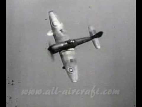 Hawker Typhoon in action