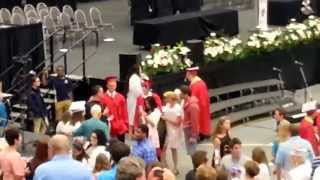 Jonathan and Joey speaking with Principle Edwards