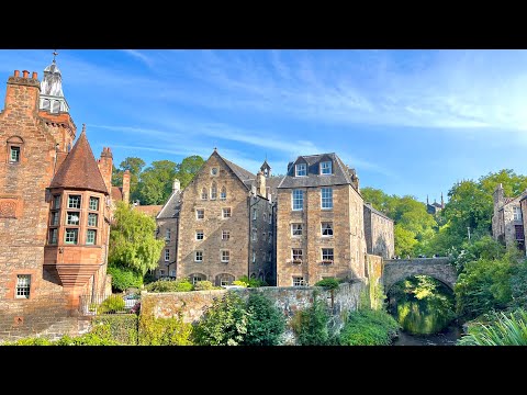 EDINBURGH, DEAN VILLAGE, WATER OF LEITH WALKWAY, COOL PHOTO OPPORTUNITIES, WALKING TOUR, CITY GUIDE