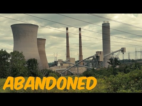 GIANT ABANDONED POWER PLANT