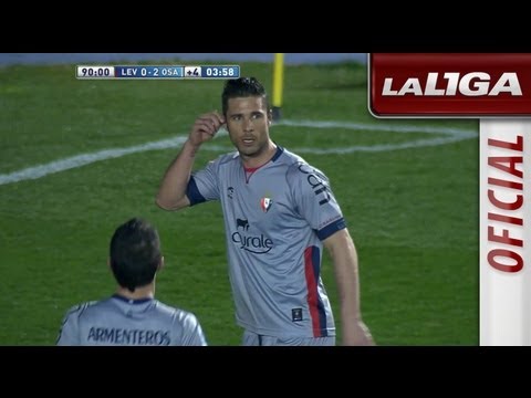 Gol de Kike Sola (0-2) en el Levante UD - Osasuna - HD