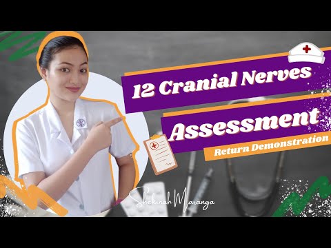 12 Cranial Nerves Assessment (return demonstration)