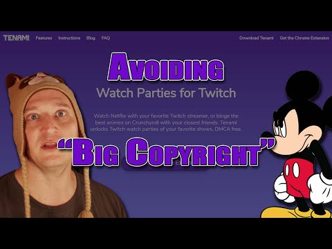 Avoiding Copyright Problems with Twitch Watch Parties (Tenami.tv)