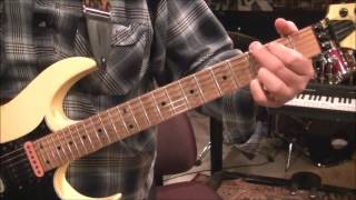 How to play BEATIN THE ODDS - MOLLY HATCHET - Guitar Lesson by Mike Gross