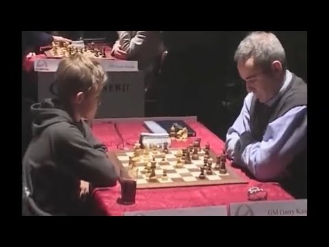 13 y/o Magnus vs Garry Kasparov | Throwback 2004