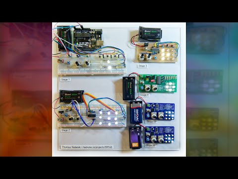 Arduino Prototype to Manufacturable PCB: An LED Multiplexer - Demo 2