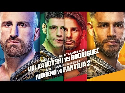 UFC 290 LIVE VOLKANOVSKI VS RODRIGUEZ LIVESTREAM & FULL FIGHT COMPANION