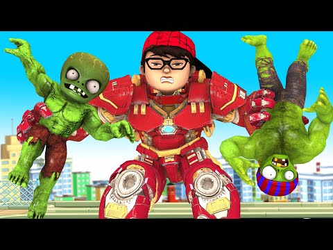 Strong Nick transform Nick IronMan vs Giant Zombie save Tani - Scary Teacher 3D Funny Animation