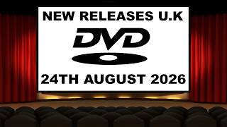 NEW DVD Releases [24TH AUGUST 2026 | U.K | Links Included] #PHYSICALMEDIA