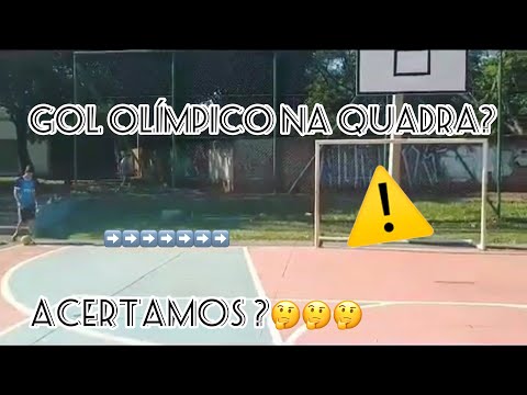 GOL OLÍMPICO NA QUADRA? ACERTAMOS? [ CANAL ANDRADES ]