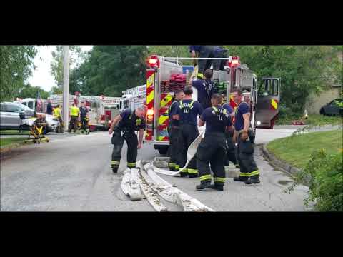 Fire, Box 4-40 Quissett St With WFD and Udizzy1969